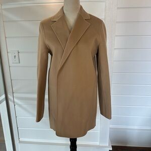 Theory Women's Tan Pea Coat